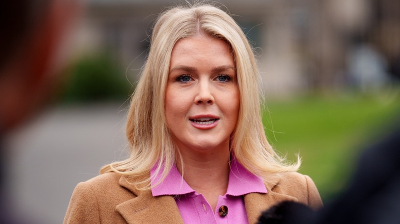 Karoline Leavitt speaking