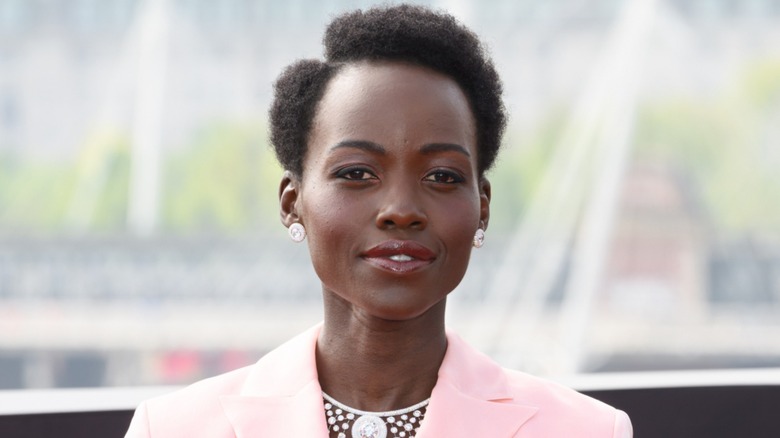 Lupita Nyong'o smiling