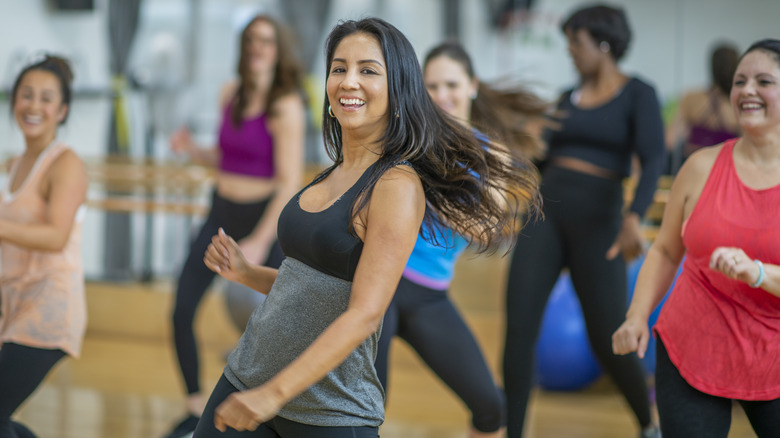 Zumba class