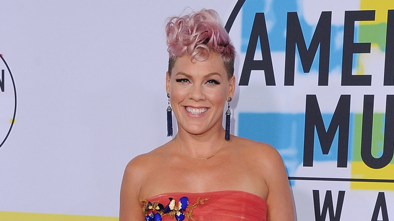 Pink at the 2017 American Music Awards