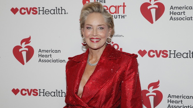 Sharon Stone at the The American Heart Association's Red Dress Collection Concert 2025