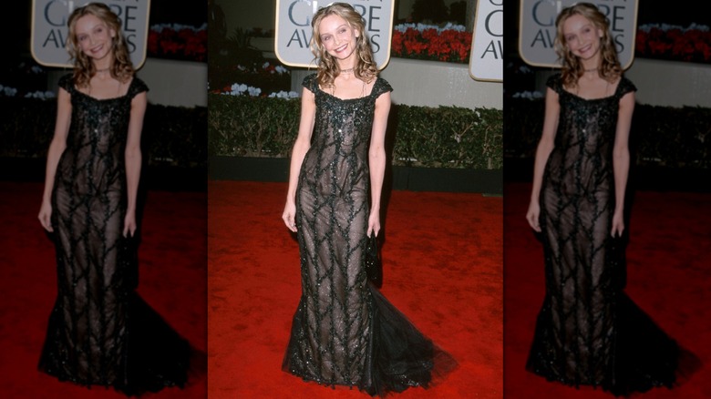 Calista Flockhart during 57th Annual Golden Globe Awards 2000