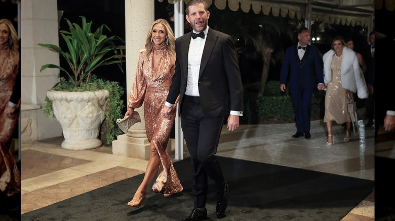 lara and eric trump december 2025 mar-a-largo