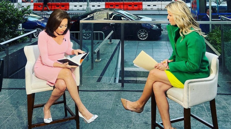 Judge Jeanine Pirro with Ashleigh Earhardt in New York