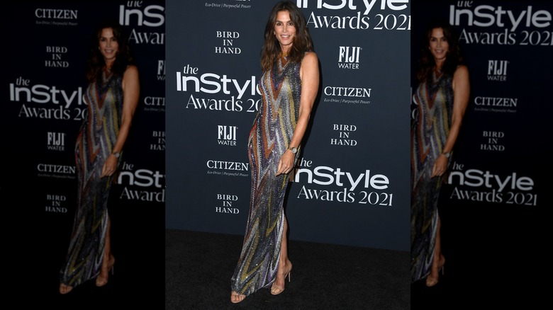 Cindy Crawford at the 6th Annual InStyle Awards, 2021