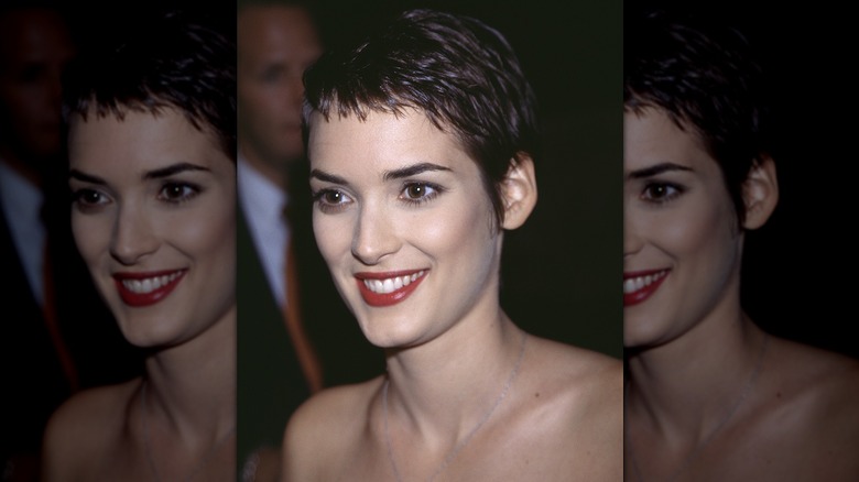 Winona Ryder at the 1996 Fire and Ice Ball