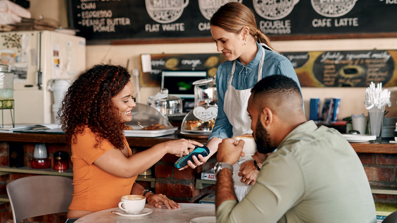 Paying on a date