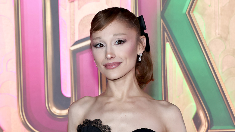 Ariana Grande attends the "Wicked: For Good!" New Yorthk Premiere at David Geffen Hall on November 17, 2025
