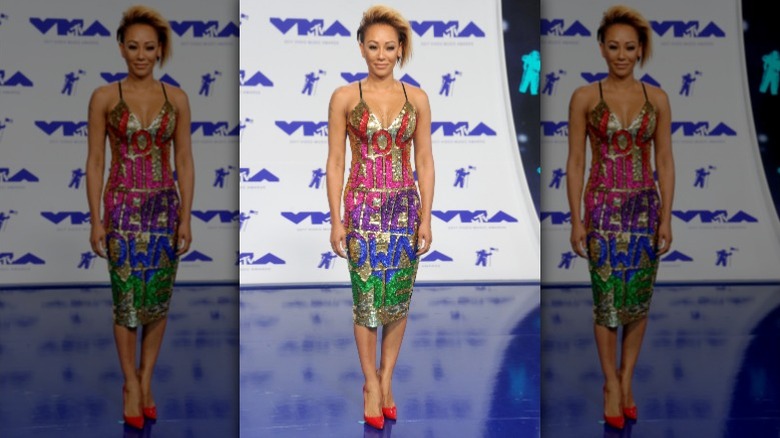 Mel B on the red carpet