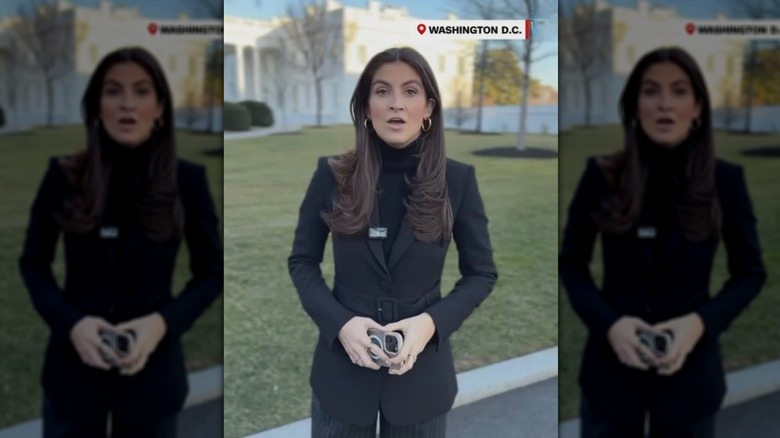Kaitlan Collins at the White House March 2025