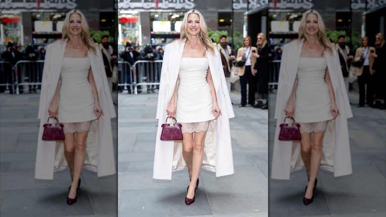 Ali Larter is seen in Midtown on November 12, 2025 in New York City
