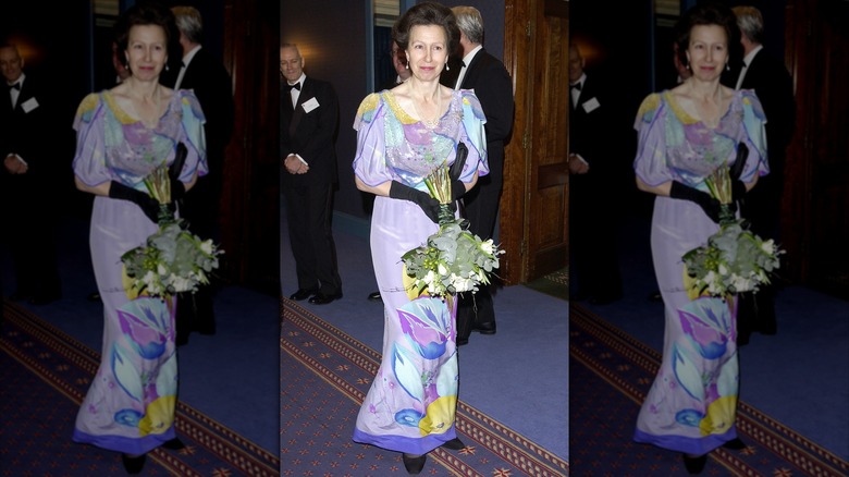 Princess Anne attending the Thomson International Financing Awards Dinner in 2005