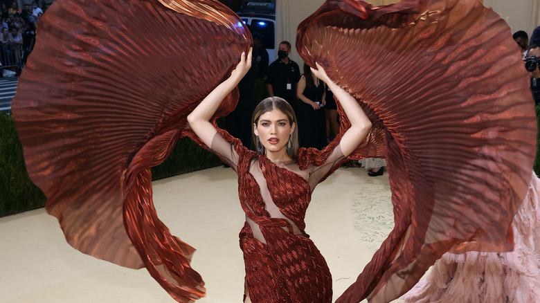 Valentina Sampaio on the red carpet