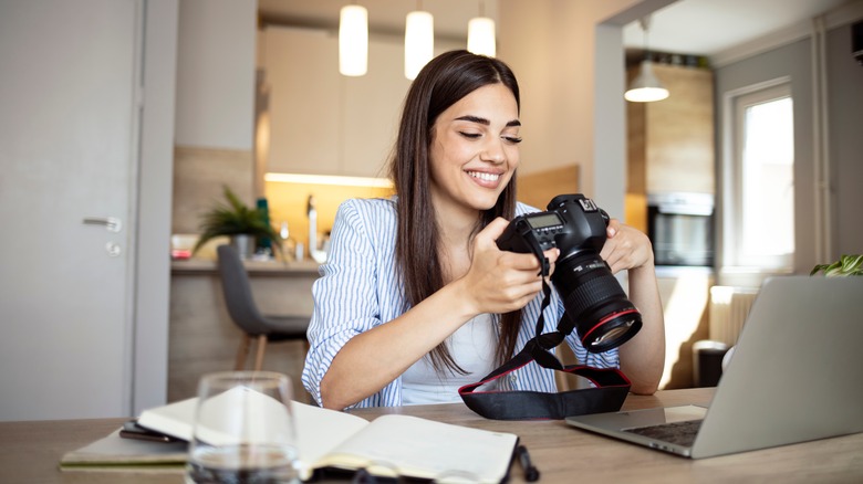 A man with a camera