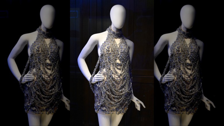 Taylor Swift's dress on a mannequin