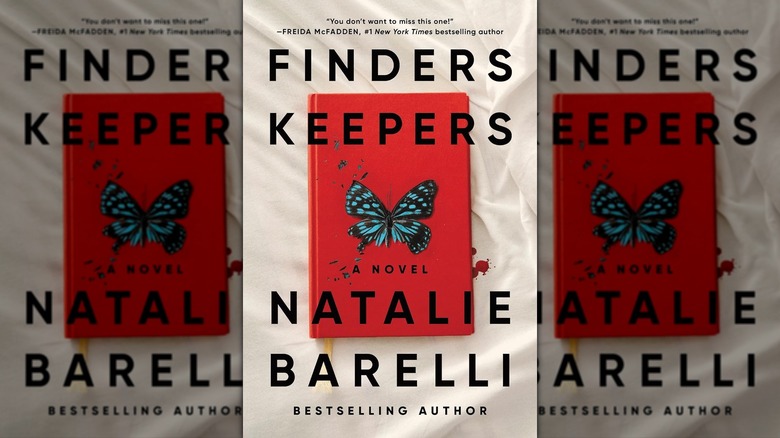 The front cover of Finders Keepers by Natalie Barelli