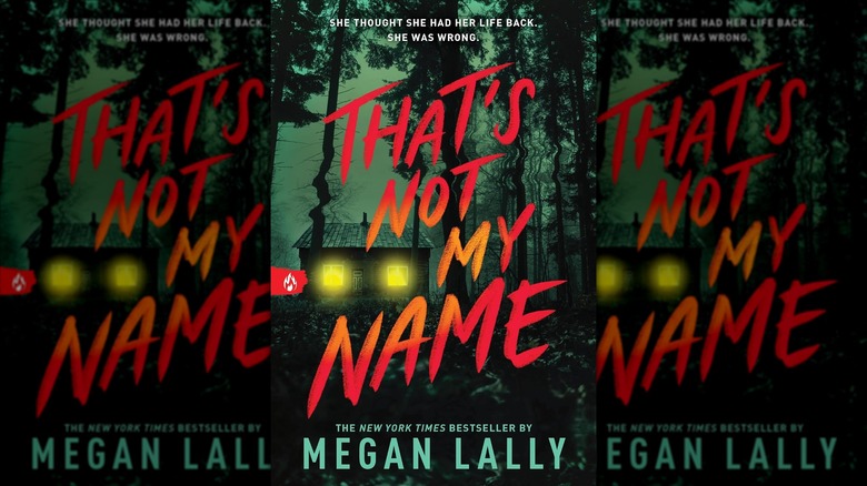 The front cover of That's Not My Name by Megan Lally