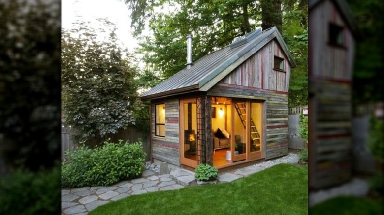 woodland barn