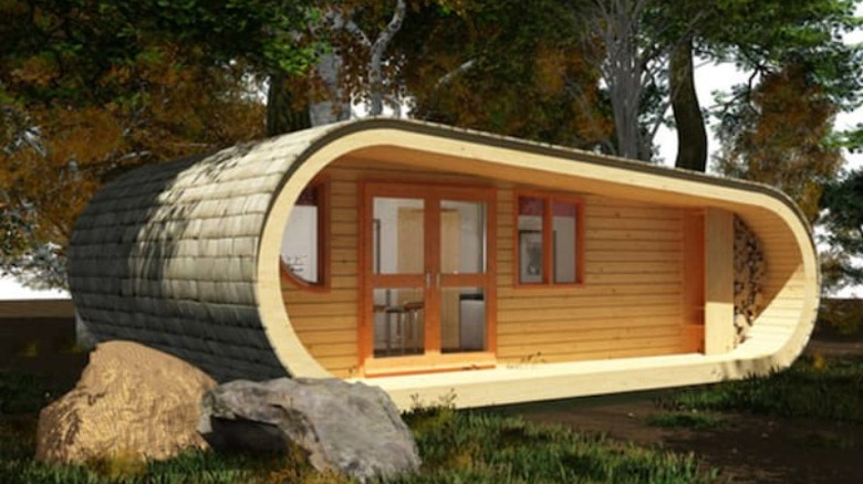 cylindrical cottage