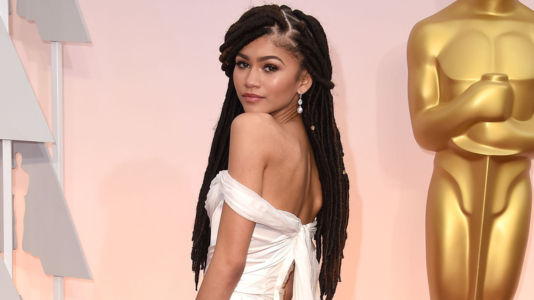 Zendaya at the 2015 Oscars