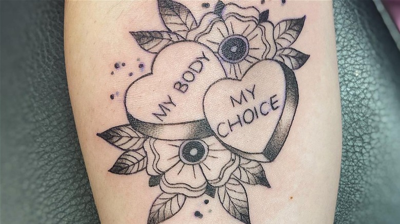 My Body My Choice Tattoo