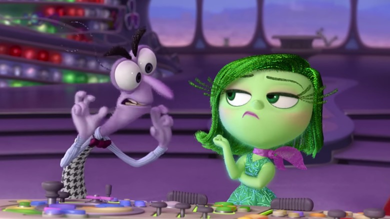 Inside Out emotions Anxiety and Disgust