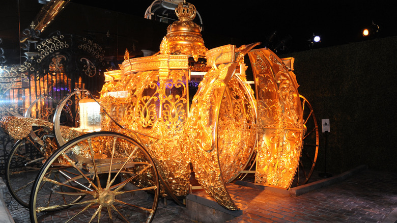 Cinderella carriage exhibit