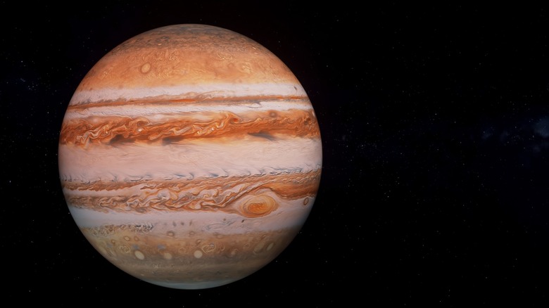 A render image of Jupiter