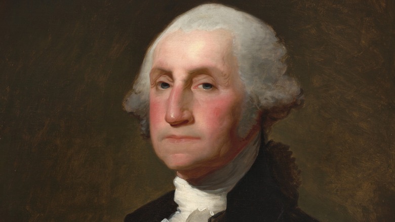A painting of George Washington