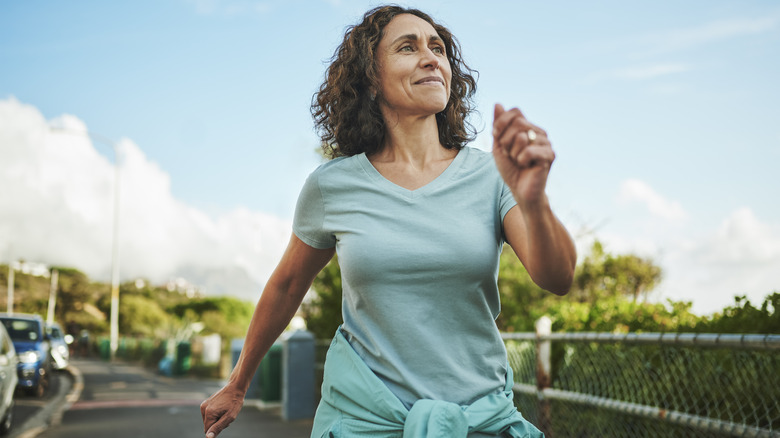 walking woman