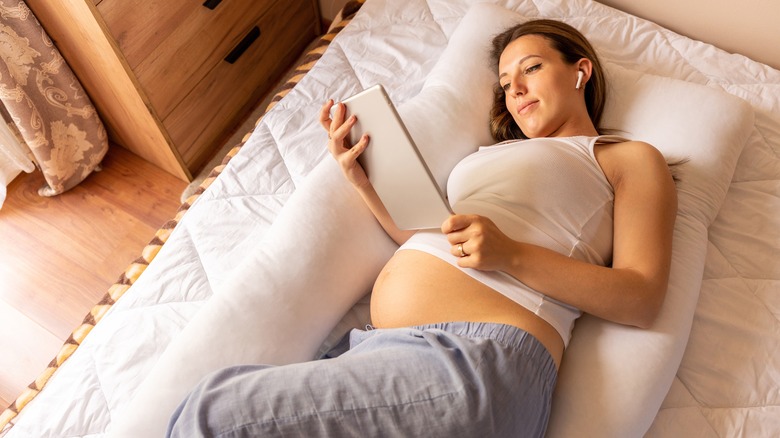 pregnant woman