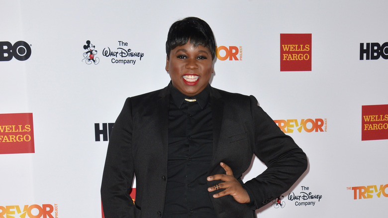 Alex Newell posing