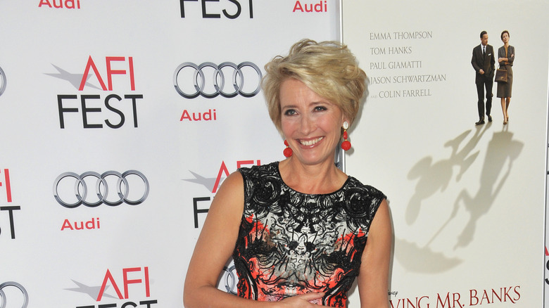 Emma Thompson smiling