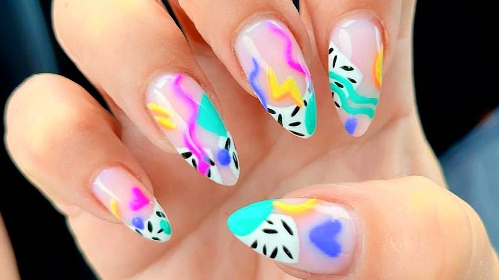 90s High Gloss Nails That Shine