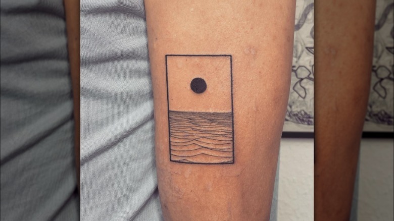 Ocean tattoo