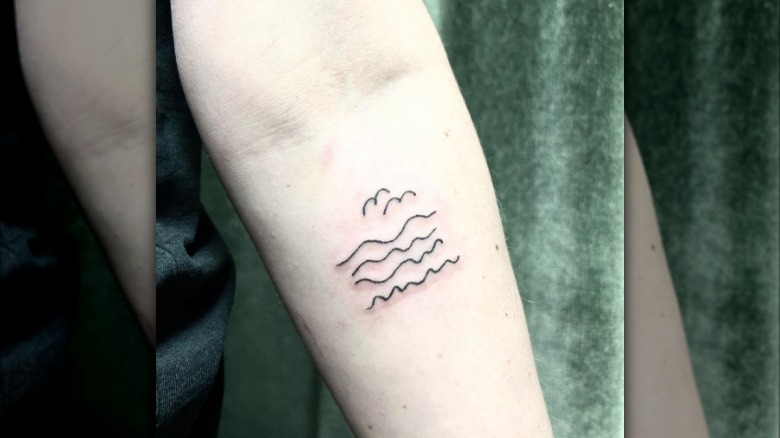 Ocean tattoo