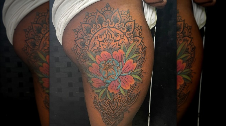 flower tattoo