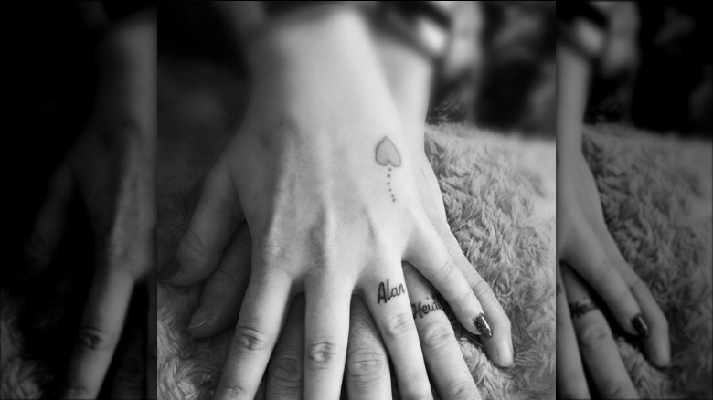 Name ring tattoos