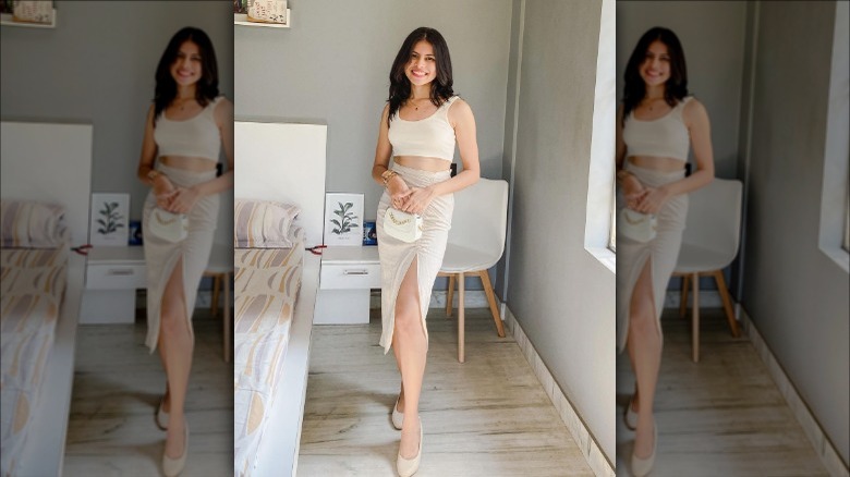 Beige outfit