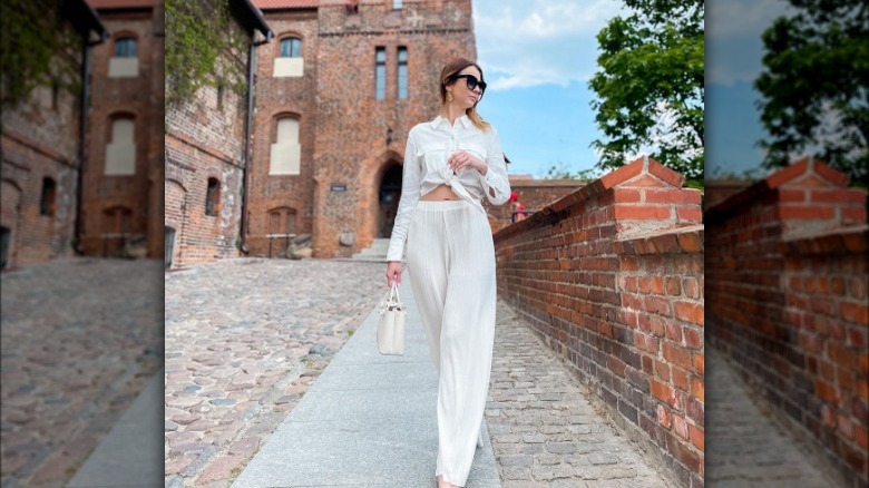 White outfit