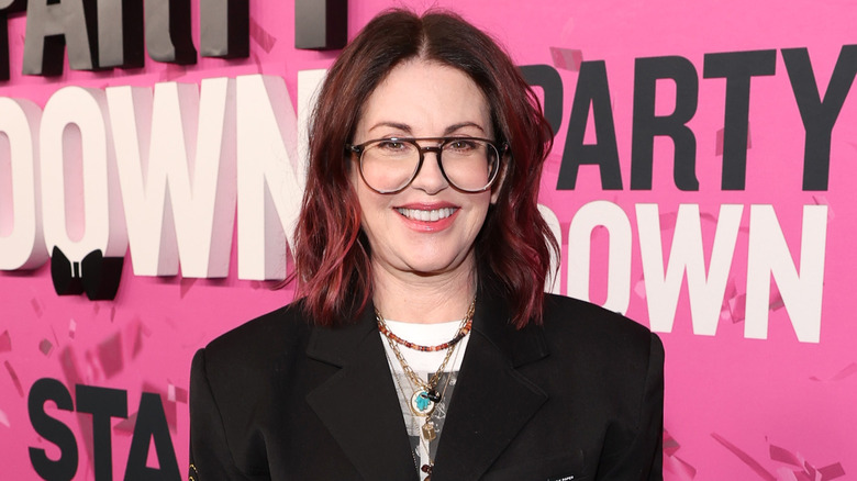 Megan Mullally smiling
