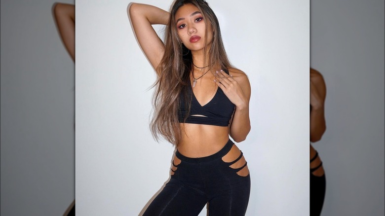 woman in Maddy Perez Euphoria costume