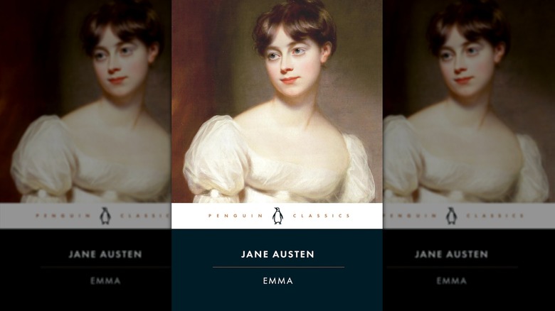 The cover of the book "Emma" by Jane Austin
