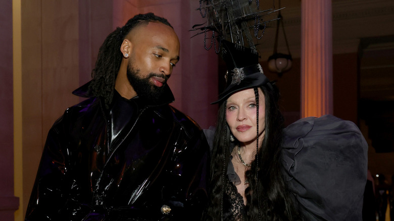 Madonna with boyfriend Akeem Morris at the Met Gala