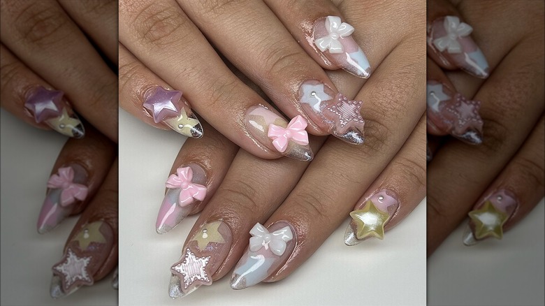 Charm manicure