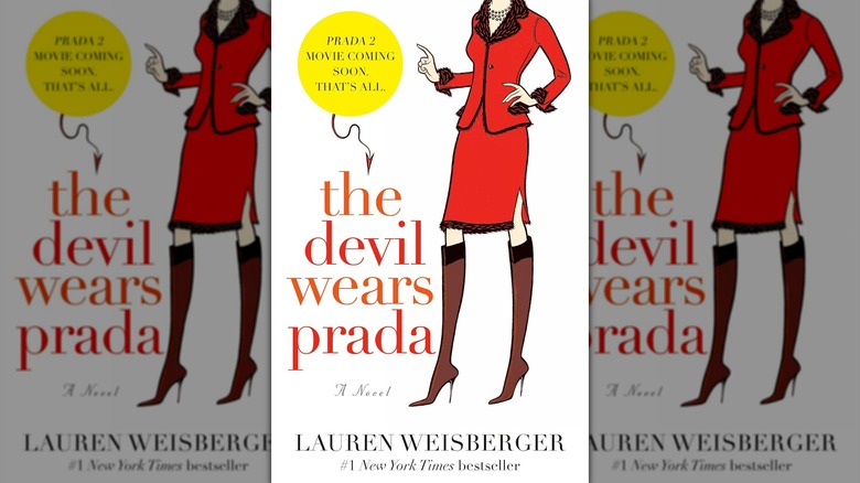 The book cover of "The Devil Wears Prada" by Lauren Weisberger