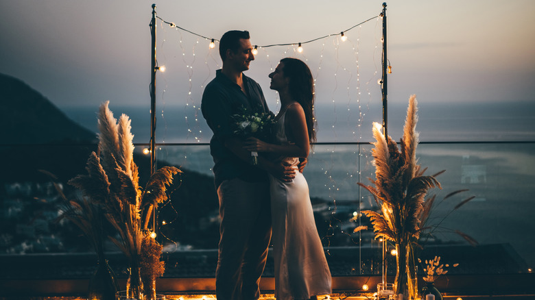 Intimate wedding