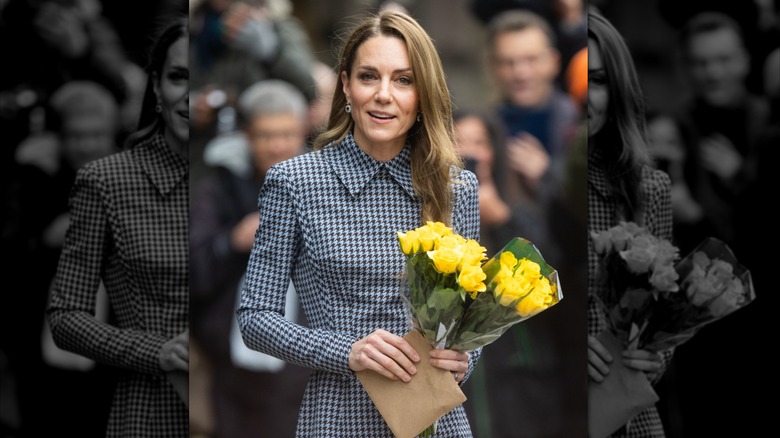 Kate Middleton pictured at a charity event in 2025