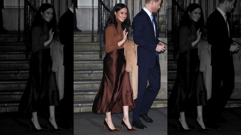 Meghan Markle pictured smiling in 2020