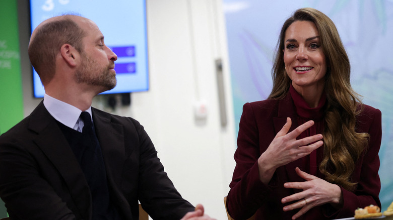 Prince William and Kate Middleton Charing Cross Hospital London january 8 2026